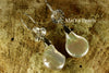 Earrings - AAA Lustrous Coin FW Pearls White & Crystal