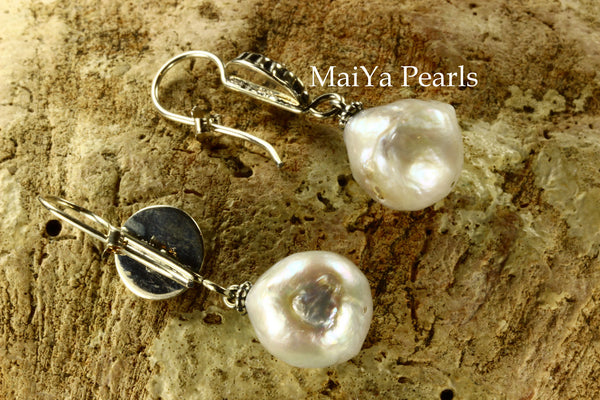 Earrings - Kasumi Like FW Pearl White