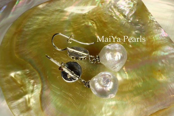 Earrings - Kasumi Like FW Pearl White