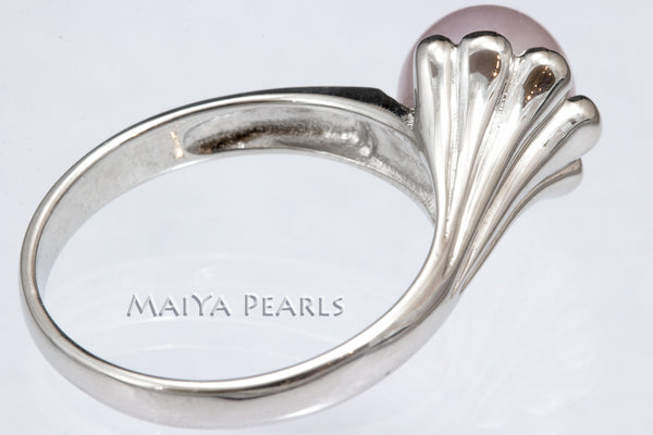 Ring Pearl Horn Setting