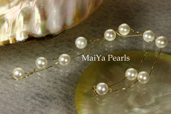 Necklace - AAA Fine Off-white Freshwater Pearl