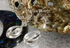 Earrings - Crystal Quartz Natural & Swarovski Crystal