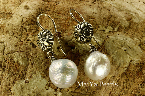 Earrings - Kasumi Like FW Pearl White