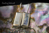 Earrings - Moonstone inset with 925 Sterling Silver