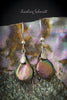 Earrings - Freshwater coin shaped Pearl