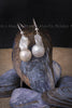 Earrings - Baroque Pearls with tail and 925 Sterling Silver Setting