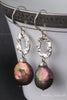 Earrings - Black Freshwater Baroque Pearls & 925 Sterling Silver