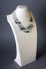 Necklace - Exquisitely Hand-crafted Large Black Pearls with Turquoise (Sterling Silver)