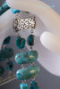Bracelet - Unique Turquoise Design with 925 Sterling Silver Clasps and links