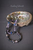 Necklace - Multi colour dyed freshwater pearls and Amethysts