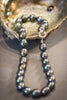 Necklace - Large Black Circlé Pearls