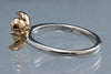 Ring - Top Quality Rose Gold Flower with Diamond