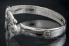 Fish Cuff Bracelet - Pure 999 Solid Fine Silver (Double Fish Pisces)