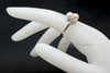 Ring - Double Saltwater Pearls with 14K White Gold & Diamonds