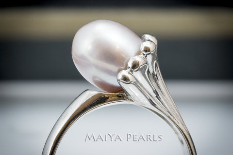 Ring Pearl Horn Setting