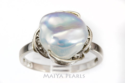 Ring - Keshi Pearl