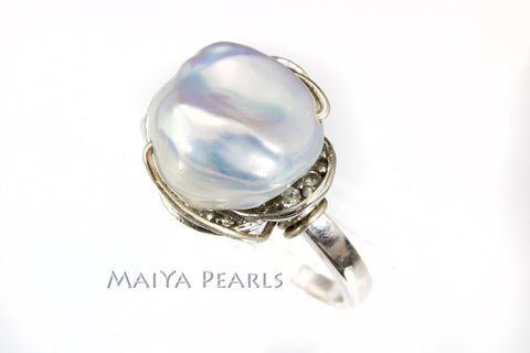 Ring - Keshi Pearl