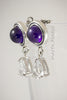 Earrings - AAA Amethyst - Topaz