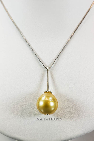 Necklace-South Sea Gold Pearl