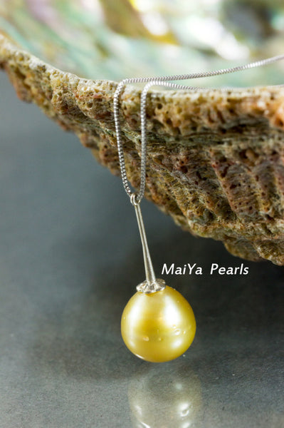 Necklace-South Sea Gold Pearl
