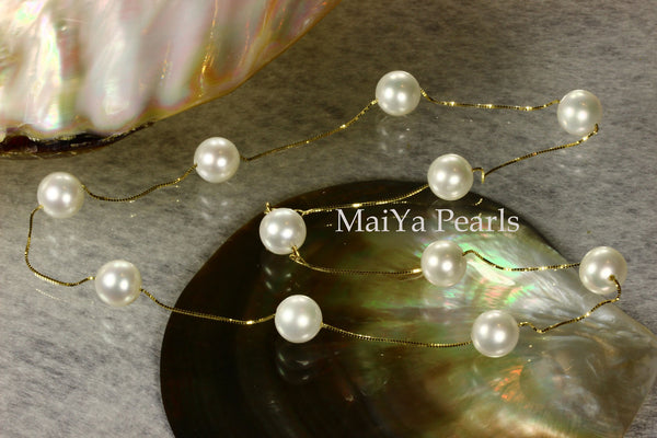 Necklace - AAA Fine Off-white Freshwater Pearl