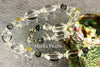 Necklace - Convertible - Natural Crystal & Cat's Eye with Moonstones