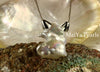 Necklace - Pendant Style - Unique White Keshi Pearl FW